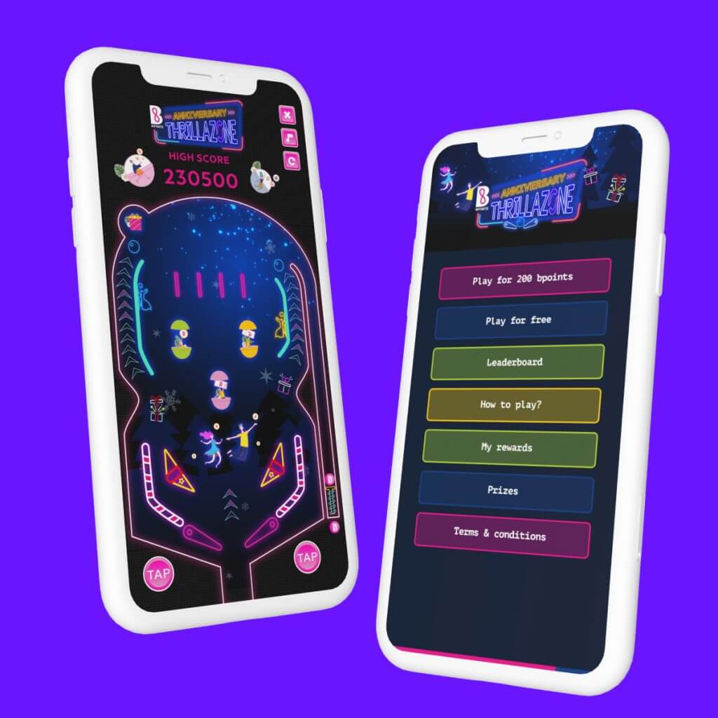 B-Infinite’s Anniversary Pinball Game